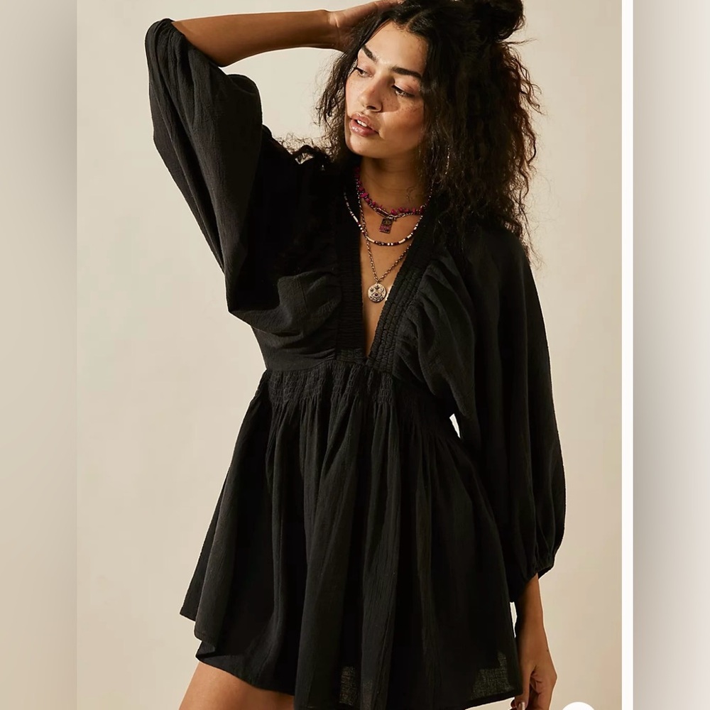 New With Tags Free People For the Moment Black Mini